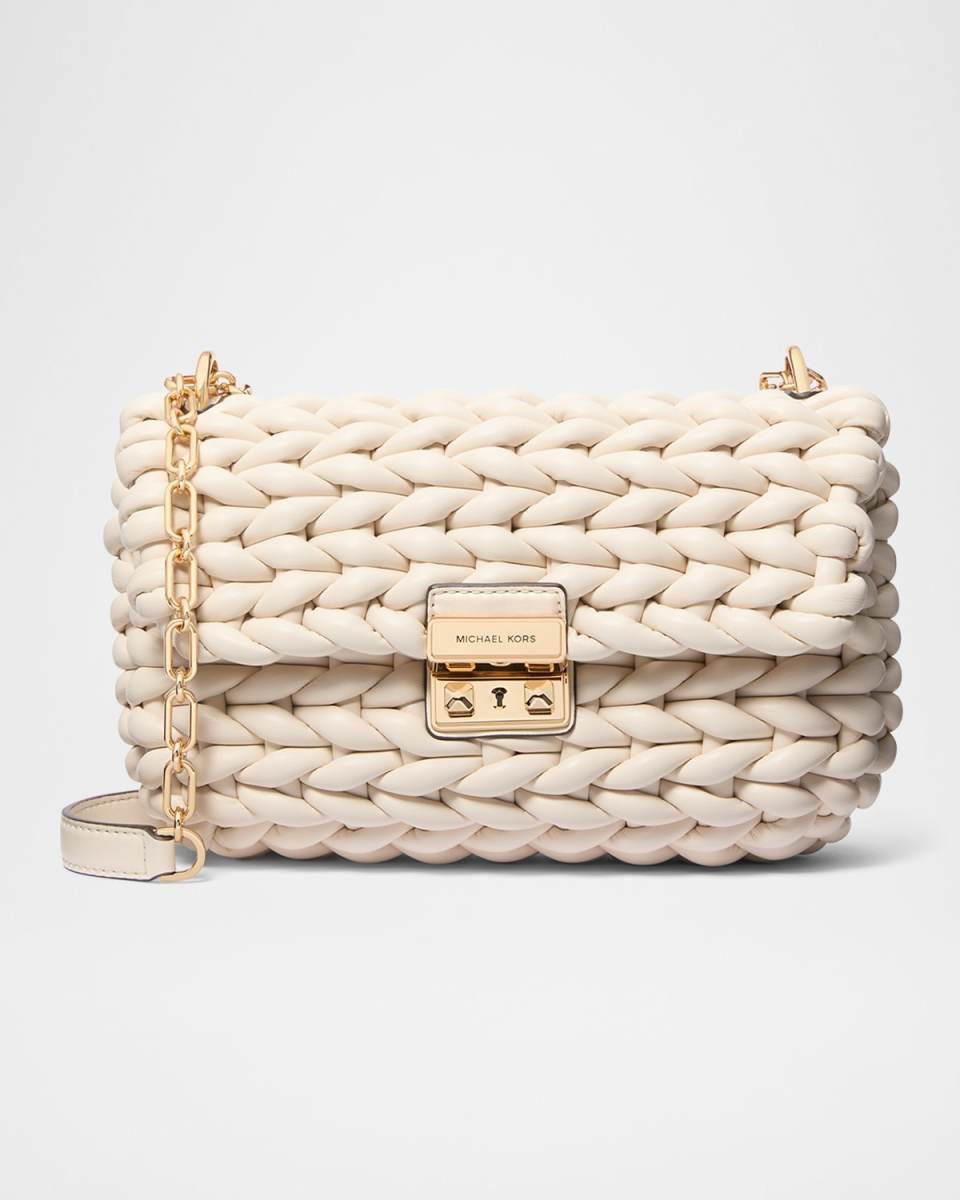 Tribeca Large Convertible Braided Shoulder Bag